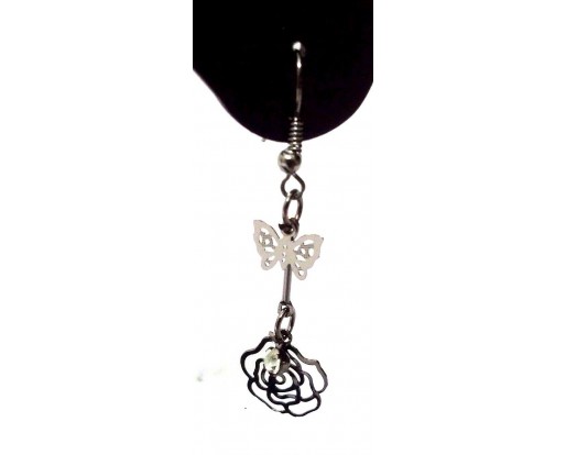 Golden Contemporary Earring Jhumka Jhumki Fashion Jewelry Drop Dangle Long EA372
